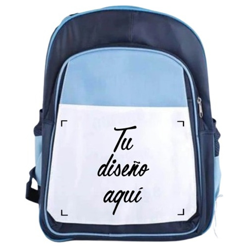 Mochila Azul Personalizada 