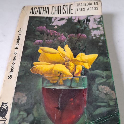 Libro,tragedia En Tres Actos,agatha Christie,caballito 