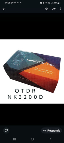 Reflectómetro De Fibra Optica (otdr) 1310/1550
