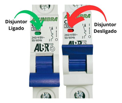 Disjuntor Alumbra Unipolar Curva C32/1 A