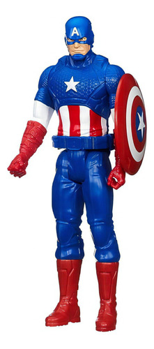 Figura Capitán América Marvel Avengers Titan Hero Serie