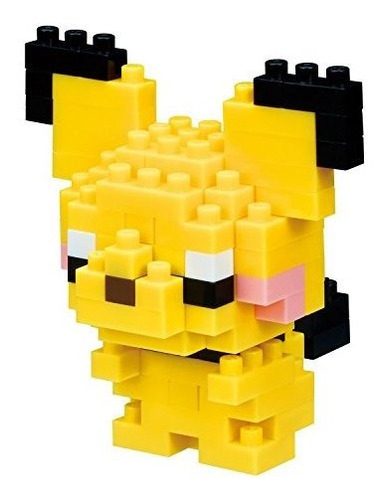 Monstruos De Bolsillo Nanoblock Nbpm_ 028 Pichu