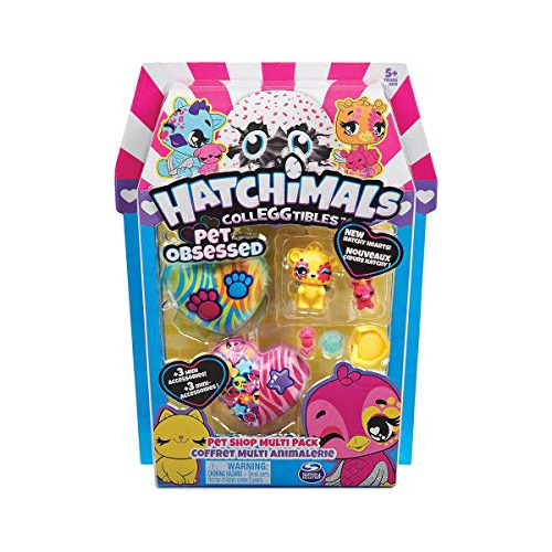 Hatchimals Colleggtibles - Pet Obsessed - Pet Shop Multi Pac