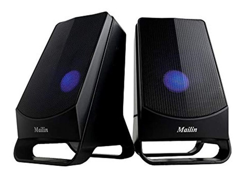 Mailin Computer Speakers, 2.0 Stereo Laptop Speakers