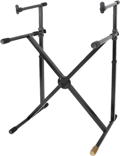 Soporte Hercules Ks210b - 2 Teclados - Reforzado 