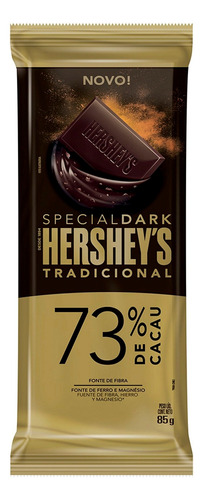 Chocolate Hershey's Special Dark 73% Cacao 85 Grs
