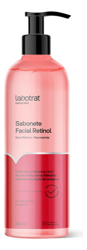 Sabonete Facial Retinol Colágeno Dermo Skin Labotrat 280ml
