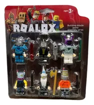 Comprar Roblox Set 6 Minifiguras Bloques De Construccion Armables