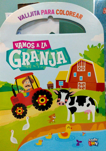 Valijita Vamos A La Granja, School Fun, Nuevo * 