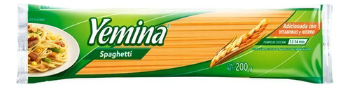 Pasta Para Spaghetti Yemina 200 Gr
