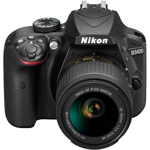 Cámara Nikon D3400 24mp+vr Kitde Lente - Netpc Nueva