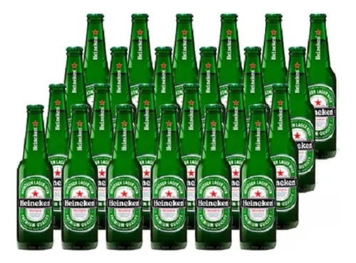Cerveza Heineken Botella 330 Cc Caja 24 Unid.