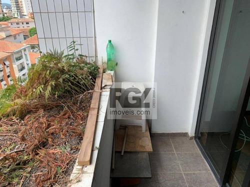 Apartamento Com 3 Dormitórios Para Alugar, 150 M² Por R$ 4.000,00/mês - Ponta Da Praia - Santos/sp - Ap7691
