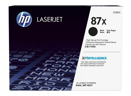 Toner Hp Cf287x (87x) Negro - M506 M527 M501