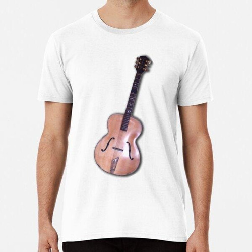 Remera Guitarra Hofner Esencial Algodon Premium