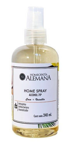 Imagen 1 de 1 de Home Spray Coco Y Vainilla
