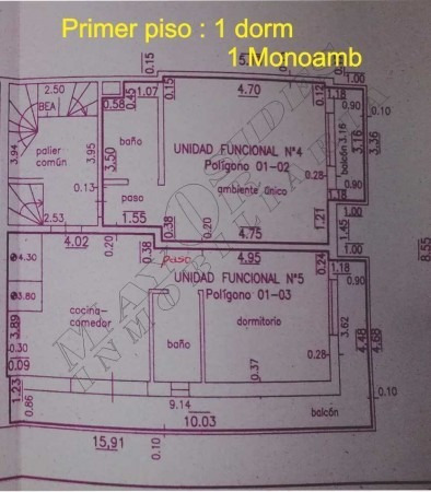 Imagen 3 de 4 de Venta Exclusiva Edificio Con 6 Unidades Funcionales