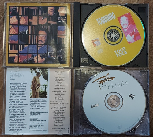 Toquinho 2 Cds Italiano E Toco Toca (Usado)