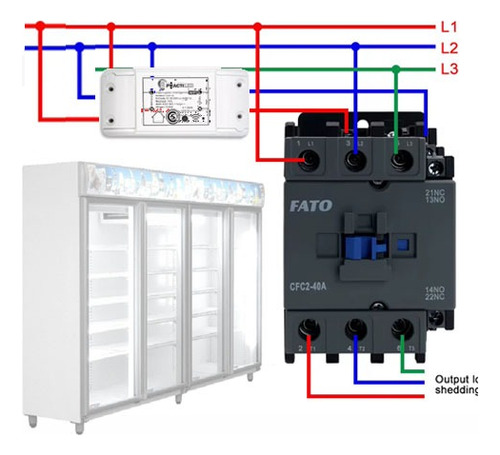 Kit Swich Wifi 220v + Contactor 18a Termotanques, Heladeras