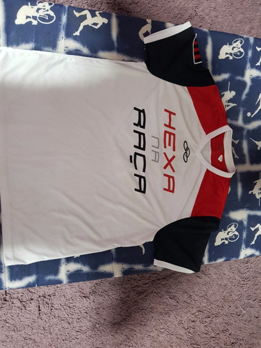 Camiseta Do Flamengo Hexa Na Raça