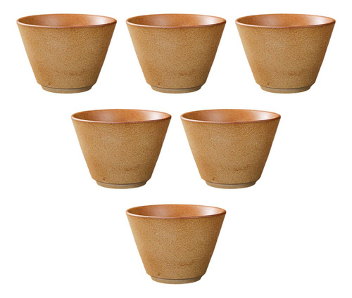 Juego De Tazas De Té De Cerámica De 6 Piezas, Taza De Kung