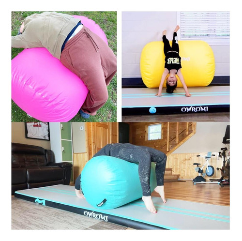 Carril De Aire Inflable Para Gimnasia, Columna Segura