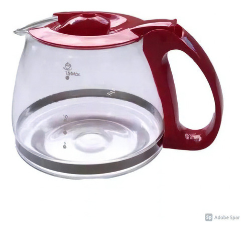 Jarra Para Cafeteira Britânia Cp15 Inox Vermelha