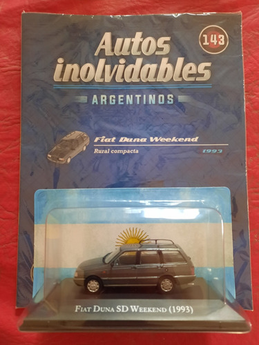 Autos Inolvidables Argentinos N143 Fiat Duna Weekend