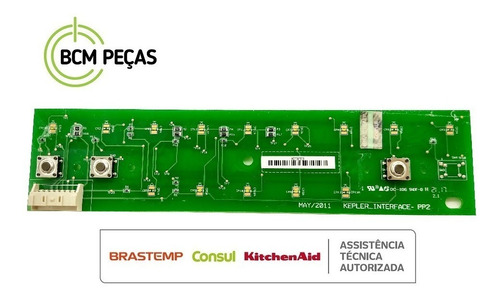 Placa Interface Lavalouça Brastemp Ative Blf08 W10364740