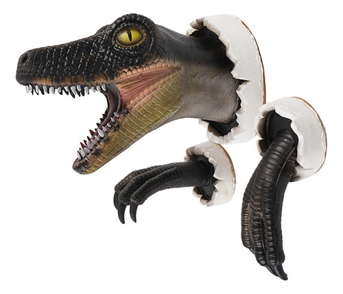 Dinosaur Wall Sculpture Realistic Velociraptor Statue Wall