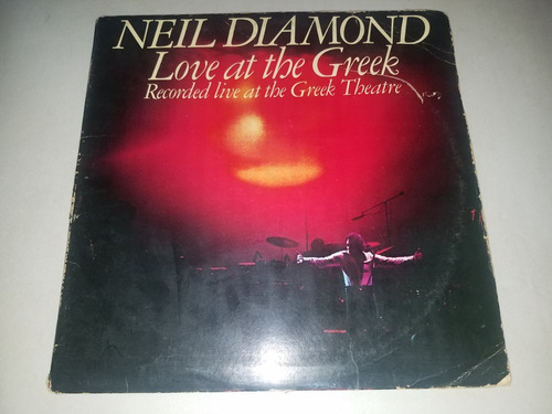 Lp Vinilo Disco Acetato Vinyl Neil Diamond Love At The Greek