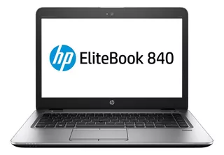 Notebook HP EliteBook 840 G4 silver 14", Intel Core i5 7200U 8GB de RAM 256GB SSD, Intel HD Graphics 620 1920x1080px Windows 10 Pro