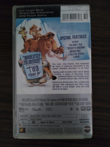 Psp Video Umd Ice Age