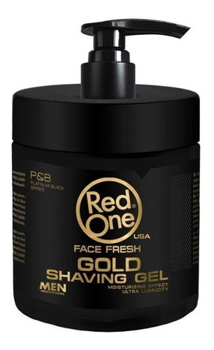 Gel Para Afeitar Red One Gold Efecto Hidratante 1l