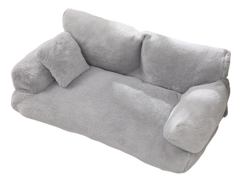 Cama Para Mascotas, Sofá Cama Para Gatos De Gris Claro L