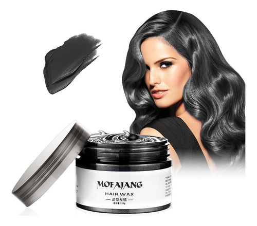 Cera Temporal De Color De Cabello 4.5 Oz Instantánea Peinado