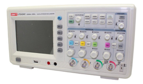 Osciloscopio 100mhz 4 Canales 2gs/s Display 5.7 Utd4104c