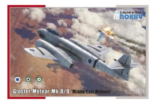 Modelismo Avion Iraeli 1/72 Gloster Meteor Special Hobby