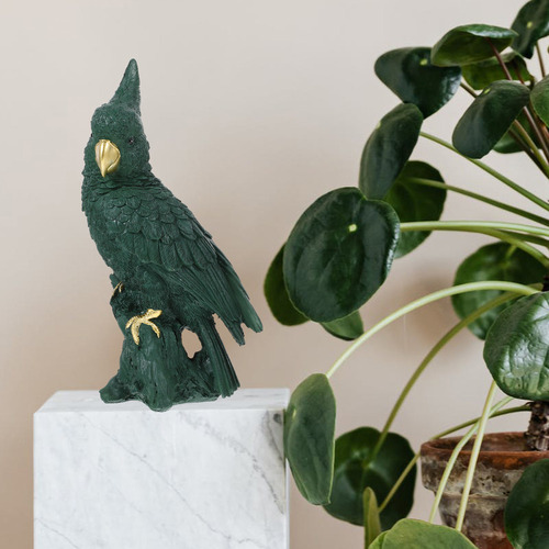 Nuevo Adornos De Loros Con Forma De Loro De Jardín