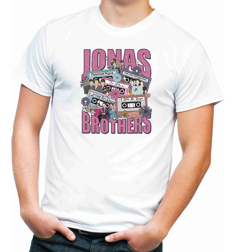 Camiseta Unisexx Banda Show Jonas Brothers Modelo 05