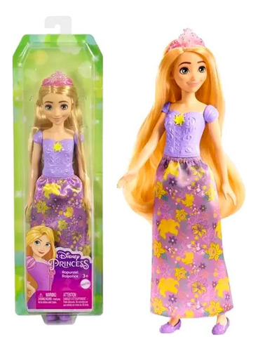 Boneca Princesa Disney Rapunzel Hlx32 Mattel