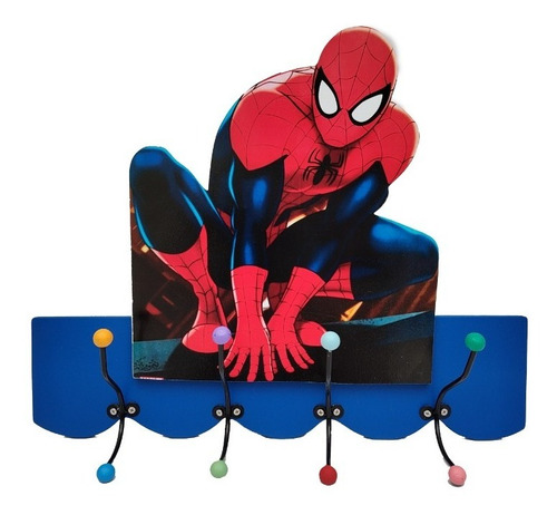 Perchero Infantil Spiderman 
