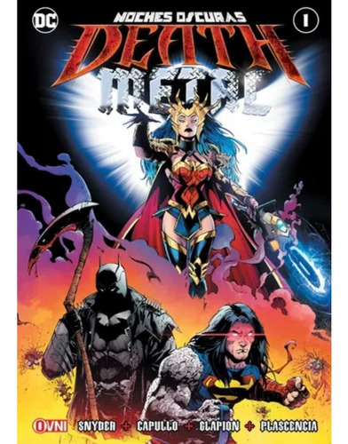 Dc - Batman Noches Oscuras Death Metal - Elige Tu Tomo Ovni