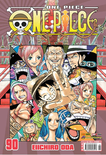 One Piece Vol. 90, de Oda, Eiichiro. Editora Panini Brasil LTDA, capa mole em português, 2022