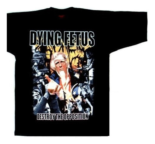 Dying Fetus Destroy Polo Talla Small [rockoutlet] Remate