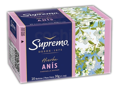 Te Supremo Anis 20 Sobres