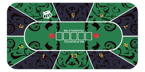 Tapete For Juegos De Póquer De 47 X 24''