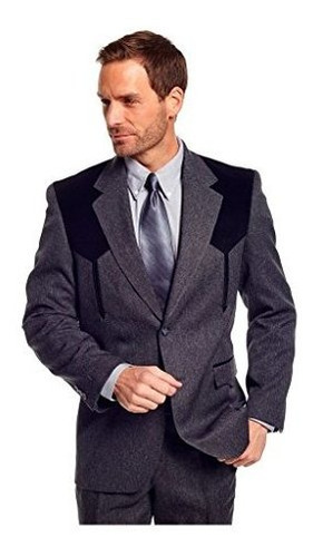 Circle S Boise Western Suit Abrigo Corto Para Hombre, Reg, A