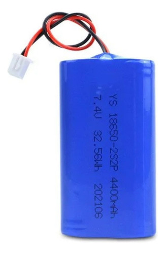 Bateria Para Caixa De Som 7,4v 5200mah Modelo 18650 C/fio 7.4v