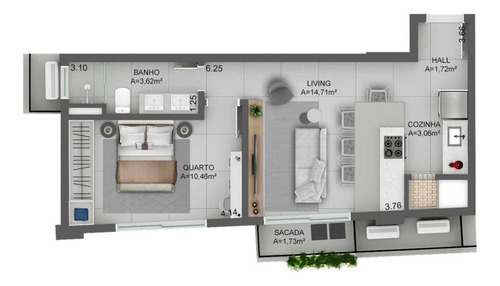 Imagem 30 de 30 de Apartamento À Venda No Bairro Cidade Baixa - Porto Alegre/rs - O-25294-41767
